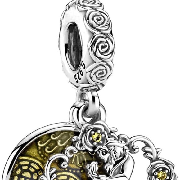 18k Disney Beauty and the Beast Charm - Picture 5 of 5